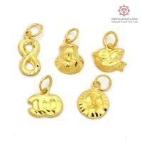 ราคา OJ GOLD จี้ทองแท้ นน. 0.3 กรัม 96.5% รวมลาย ขายได้ จำนำได้ มีใบรับประกัน จี้ทอง จี้ทองคำแท้ (1921708827)