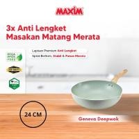ราคา Maxim Deep Wok Geneva 24 cm / Teflon Non-Stick - FM (54501404850)