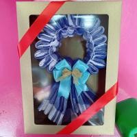 ราคา พวงมาลัยผ้าขาวม้าพวงมาลัยผ้าถุงพวงมาลัยไหว้วันสงกรานต์พร้อมกล่องทอง (20477584637)