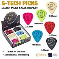 ราคา Pick guitar Ortega S-TECH PICKS เนื้อ DELRIN Made in the USA มีให้เลือก 6 ขนาด (23782970316)