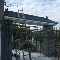 ราคา กระเบื้องเรซินกระเบื้องตกแต่งชายคาชิ้นเดียวกระเบื้องเคลือบหลังคาประตูอาคารโบราณกระเบื้องผนังพลาสติก (24783805350)