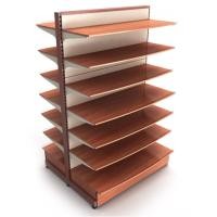 ราคา ชั้นวาง เช้ลวาง เหล็กหนาแบบกลรงห้อง ชั้น หน้า-หลัง ลายไม้ สินค้ามือสองจากร้าน 7 (23658319866)