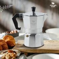 ราคา Moka Pot เครื่องชงกาแฟเอสเปรสโซเตาตั้งพื้น 3 ถ้วย 150 มล. อเนกประสงค์ (52155115556)