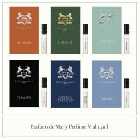 ราคา Parfums de Marly Perfume Vial 1.5ml Althaïr, Haltane, Greenley, Sedley, Layton Exclusif, Pegasus (53102899636)