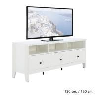 ราคา INDEX LIVING MALL ตู้วางทีวี รุ่นซานโตรินี - สีขาว (เลือกขนาดได้) (23230741621)