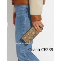 ราคา (ผ่อน0%)10เดือน (รับประกันของแท้)กระเป๋าสตางค์ Coach ใบยาว 2 พับ นำเข้าจากUSA (22615630222)