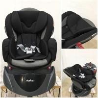 ราคา สวยมาก✨ คาร์ซีท Aprica รุ่น fladea DX สีดำ หมุน360องศา+ปรับนอนราบได้180องศา (1126637781)