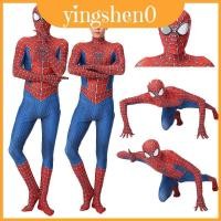 ราคา ชุดสูท Spiderman High Raimi Zentai คุณภาพพร้อมปกปิดซิปด้านหลังตาซีทรูและ (56454856362)