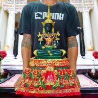 ราคา NMT8 พระแก้วมรกต ทรงเครื่องฤดูร้อน หน้าตัก9นิ้ว ประทับบนฐานพญานาคราชคู่ครุฑยุดนาคองค์ใหญ่งดงามมาก (18782243257)