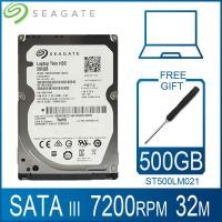 ราคา Seagate 500GB แล็ปท็อปฮาร์ดดิสก์ไดรฟ์ 7200 RPM 2.5 "HDD ภายใน HD 500 GB Harddisk SATA III 6 กิกะไบต์/วินาที 32M แคช 7 มม.สําหรับ PS4 โน้ตบุ๊ค (55654315763)