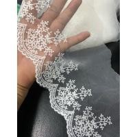 ราคา ยกพับ15หลา ลูกไม้ผ้ามุ้ง ลูกไม้ปัก ลูกไม้ระบาย (มีแบ่งขายเป็นเมตร) (28756892655)