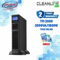 ราคา UPS เครื่องสำรองไฟฟ้า CLEANLINE TR-2000 (2000VA/1800W) รับประกัน 2 ปีเต็ม สินค้าใหม่ (24296222132)