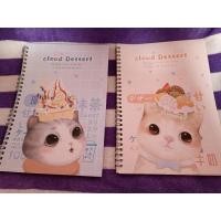 ราคา สมุดปกแข็งแฟนซี สันห่วงสีดำ (17297482142)