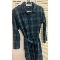 ราคา ส่งต่อ‼️ชุดเดรส เดรสแขนยาว เดรสยูนิโคล่ Uniqlo Size M เดรสเที่ยว เดรสทำงาน เดรสเที่ยวคาเฟ่ เดรสผูกโบว์ (มือ2 สภาพดี) (25071851034)