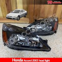 ราคา ไฟหน้า Accord 2003 2004 2005 2006 G7 ไฟหน้าโคมดำ มุมสีส้ม NT (28981272441)