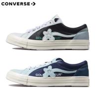 ราคา Converse One Star Golf Le Fleur x Small flower TTC Joint name Low top shoes blue grey (25024390140)