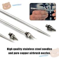 ราคา CHAMPSTEADY แอร์บรัชหัวฉีดเข็ม,เข็มป้องกันเปลี่ยนแอร์บรัชอะไหล่,แอร์บรัชพ่นสี 0.2/0.3/0.5 มม.เข็มเครื่องมือบํารุงรักษาชุดอุปกรณ์เสริม (48003809853)
