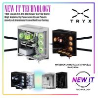ราคา TRYX Luca L70 E-ATX Mid Tower ฝาแคบ High Modularity Panoramic Glass แผง Anodized กรอบอลูมิเนียมปลอกเดสก์ท็อป (45953311070)