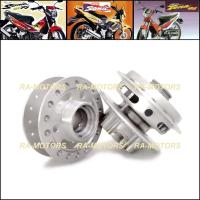 ราคา JSP ดุมเจาะ กลึงด้าน หน้า(ดิส)+หลัง(ดิส) สำหรับ ฮอนด้า โซนิคทุกรุ่น (sonic), เทน่า (tena) (JSP ดุมเจาะ หน้า+หลัง sonic) (14894766254)