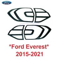 ราคา ครอบไฟท้าย Ford Everest 2015-2021 สีดำด้าน ฟอร์ด เอเวอร์เรส ครอบ ไฟท้าย ครอบฝาไฟท้าย ฟอร์ดเอเวอร์เรส ครอบไฟ ไฟ แต่งไฟ (12229761663)