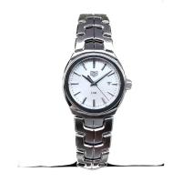 ราคา รุ่นใหม่ชน Shop ปัจจุบัน **Used : Tag Heuer Link lady white mother-of-pearl dial 32 mm. (7680028197)