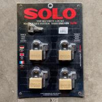 ราคา กุญแจ SOLO ชุดกุญแจสายยูมาสเตอร์คีย์ 45mm / 4ตัวชุด (2655981730)