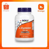 ราคา NOW Foods, L-Cysteine, 500 mg 100 Tablets (26435956328)