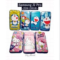 ราคา Samsung J2 Pro 2018 J250 Hardcase 3D Motif Doraemon Hello Kitty Character Case (41305815434)