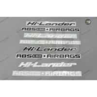 ราคา สติกเกอร์ Hi-Lander ABS EBD AIRBAGS สำหรับติดท้าย ISUZU ปี 2002 - 2011 **หากมีข้อสงสัยทักแชทก่อนสั่งซื้อสินค้า** (25261836545)