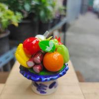 ราคา มหาเศรษฐี789มหาเศรษฐี789พานของไหว้ **พานรวมผลไม้ 9อย่าง** พานผลไม้มงคล พานดินปั้น ขนาดพาน1.5นิ้ว (9750820560)