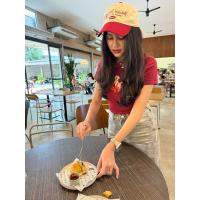 ราคา เสื้อครอปสีไวน์แดง(xs) (28917023359)