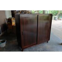 ราคา ตู้ไม้สัก. บานเลื่อน. ไม่รวมส่ง (9460813598)