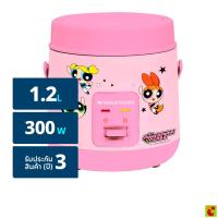 ราคา สมาร์ทโฮม x เดอะพาวเวอร์พัฟฟ์เกิลส์ หม้อหุงข้าว รุ่น SRC0604 ขนาด 1.2 ล. สีชมพู (57403101662)