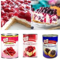 ราคา Wilderness Strawberry สตรอเบอรี่กวน/ Red Ruby Cherry เชอรี่กวน/Blueberry บลูเบอรี่กวน 595 g (28961450385)