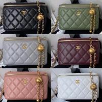 ราคา Ohanel Xianger Xiaoxiangxiang Grandma s 2021s ฤดูใบไม้ร่วงและฤดูหนาวกระเป๋าสตรีใหม่นำเข้าหนังแกะลูกสีทองขนาดเล็ก a (18778844361)