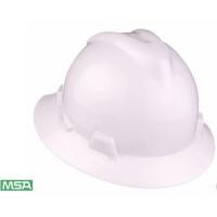ราคา หมวกนิรภัยปีกรอบปรับหมุน MSA V-Gard® Protective Hat (44805223297)