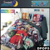 ราคา SWEET DREAMS ชุดผ้าปูที่นอน วันพีช One Piece DP-OP5 Digital Print สีดำ #วันพีซ ลูฟี่ โซโร ซันจิ นามิ ช็อปเปอร์ (28783381732)