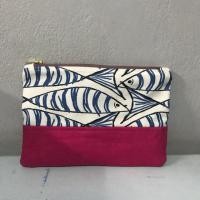 ราคา กระเป๋าผ้าทรงซิปแบน มีซับใน (2785127790)