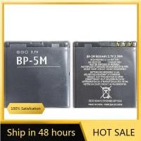 ราคา แบตเตอรี่โทรศัพท์มือถือ BP-5M สำหรับ Nokia 5700 5610XM 6110n 6220c 8600 7390 6500s BP 5M แบตเตอรี่ (57152213857)