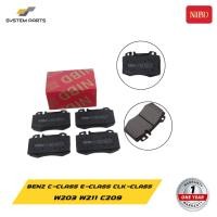 ราคา ผ้าเบรคหน้า NIBD BENZ C-Class E-Class CLK-Class W203 W211 C209 (29635366255)