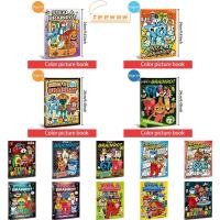 ราคา สมุดภาพวาดภาพ TEEWOW Tracing สีโรงเรียน 44 หน้าขโมยสมุดระบายสี Brainrot, หนังสือภาพระบายสีร่างหลายฉาก (42527934164)