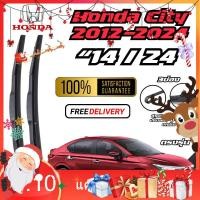 ราคา 【NEW】ก้านปัดน้ำฝน Honda City ก้าน 3 ช่อง (14/24) ปี 2012-2024 ก้านพร้อมยางปัดน้ำฝน ตรงรุ่น จำนวน 1คู่ (19076241425)