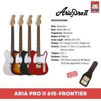 ราคา กีตาร์ไฟฟ้า ARIA 615-FRONTIER/TT ทรง TELE **พร้อมกระเป๋า GIGBAG** (5177432505)