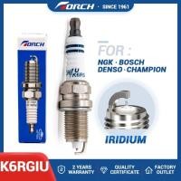 ราคา 1pcs New Car Products Iridium Spark Candles TORCH K6RGIU Replace for Bujia ZFR6BP-G Spark Plugs Fit (53804665941)
