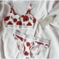 ราคา พร้อมส่ง - ชุดบิกินีCKกุหลาบแดงชุดชั้นในCK (10313320449)