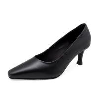 ราคา TAYWIN(แท้) รองเท้าคัทชูส้นสูงหนังแท้ ผู้หญิง รุ่น SC-66 หนังนิ่มสีดำ (1444662859)