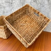 ราคา กล่อง / กล่อง / ที่เก็บของ / ที่เก็บของอเนกประสงค์ 35 X 35 CM HANDMADE GOOP ENCYENG WOVEN (28265178435)