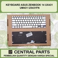 ราคา Asus Zenbook 14 ux431 um431 ux431fn คีย์บอร์ดเรืองแสงสีเงิน (40626086575)
