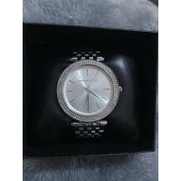 ราคา นาฬิกา Michael kors รุ่น mk3190 สีเงินปัดล้อมเพชร (27214663405)