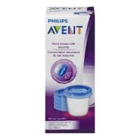 ราคา USA ถ้วยเก็บน้ำนม Philips AVENT 6 Ounce Breast Milk Storage Starter Set (3779713738)